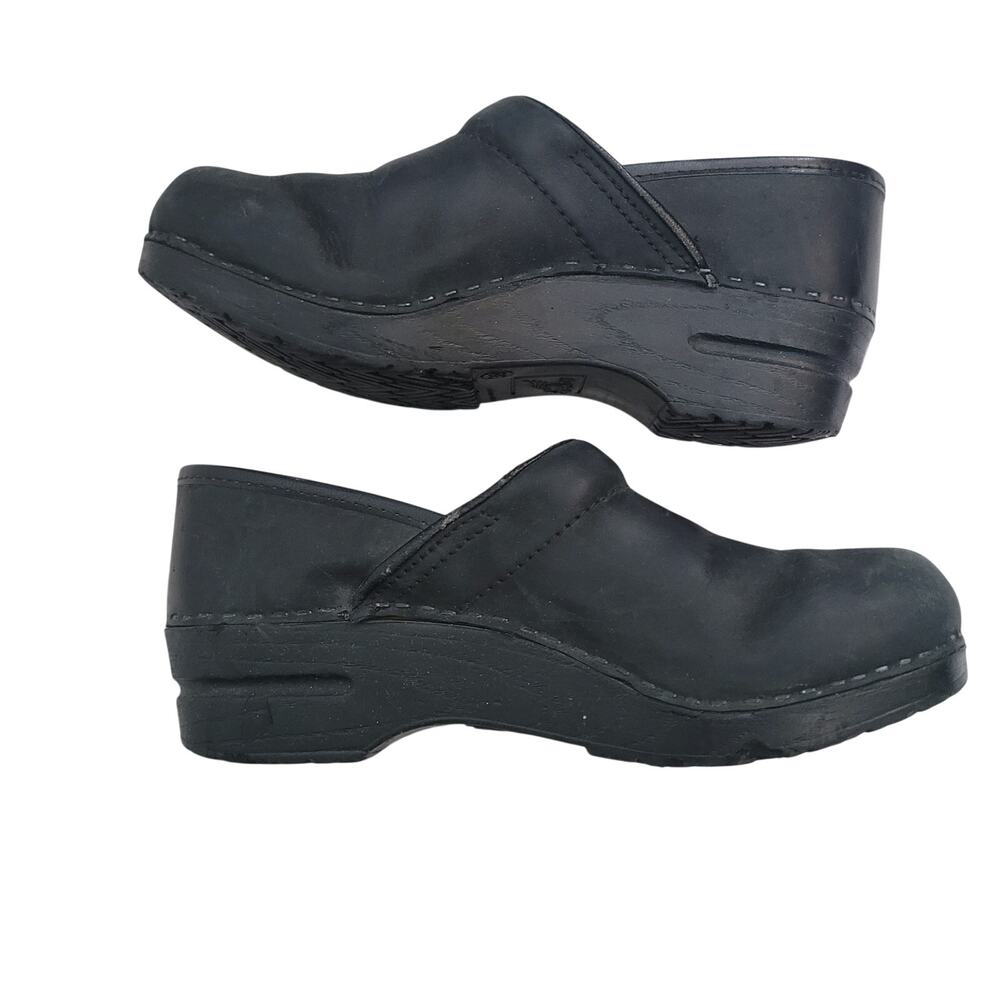 Dansko Women’s Size 39 8.5 Black Clogs Slip On Comfort Shoes